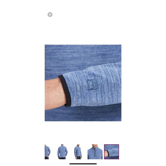 Avalanche Men’s Quarter Zip Sweater XL Blue  Activewear - Picture 5 of 7